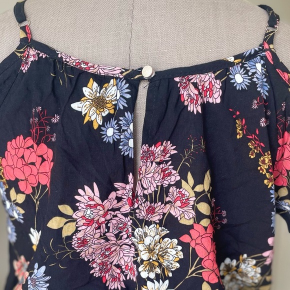 Boho Floral Shorts Jumper - L - Picture 8 of 9